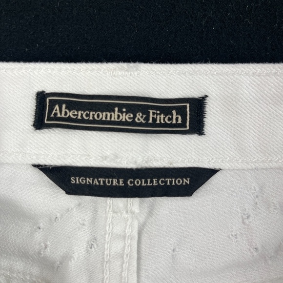Abercrombie & Fitch Jeans Womens 28 White Denim - Picture 12 of 12